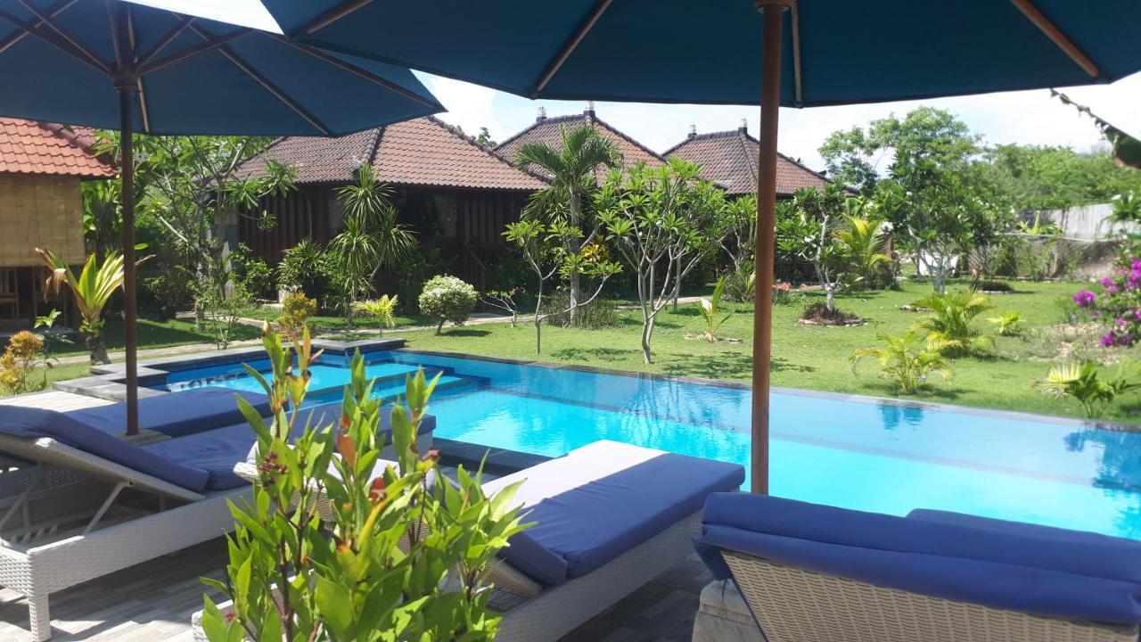 Gatri Hut Hotel Lembongan Kültér fotó